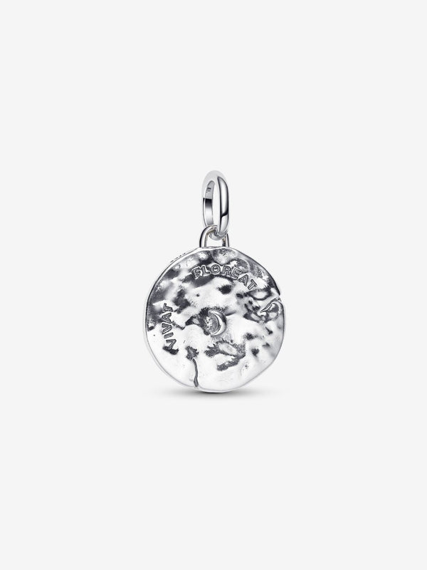 Kirschblüte Medaillon-Charm Sterling-Silb
