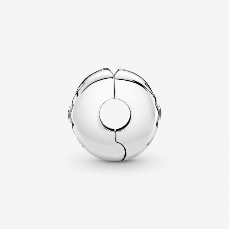 Charm Clip Funkelnder Sonnenstrahl Sterling-Silber