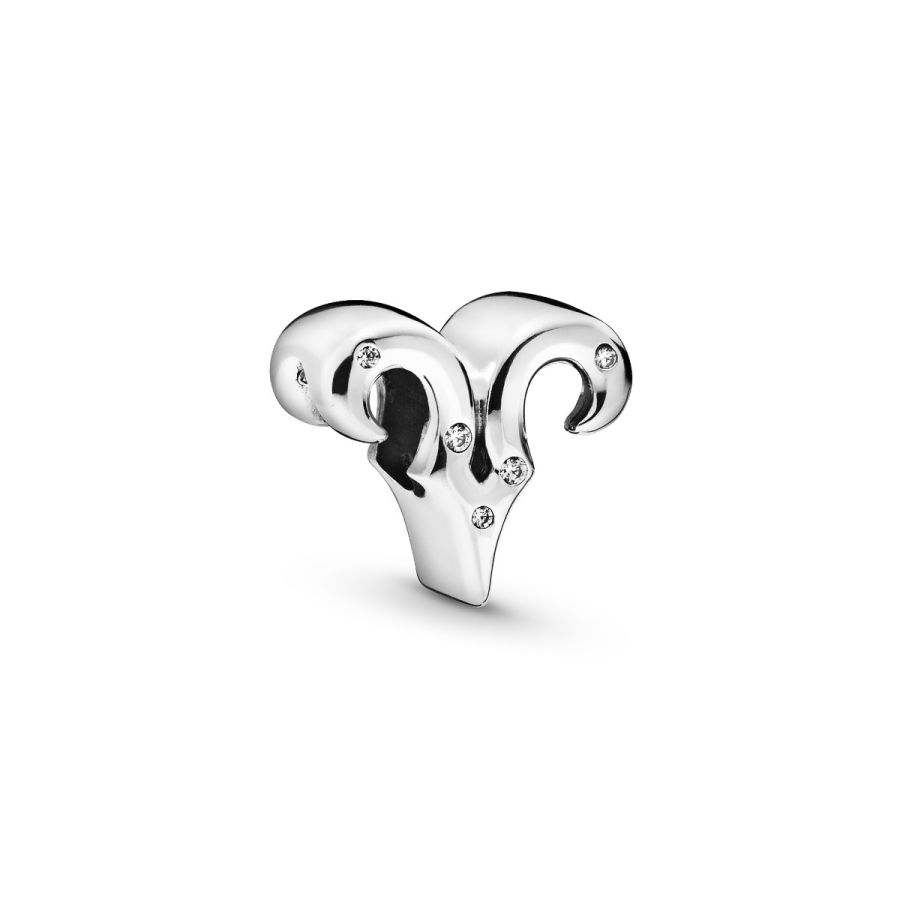 Charm Funkelnder Widder Sterling-Silber Hauptbild