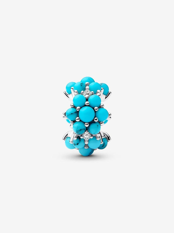 Türkisfarbenes Ozean Charm Sterling-Silber