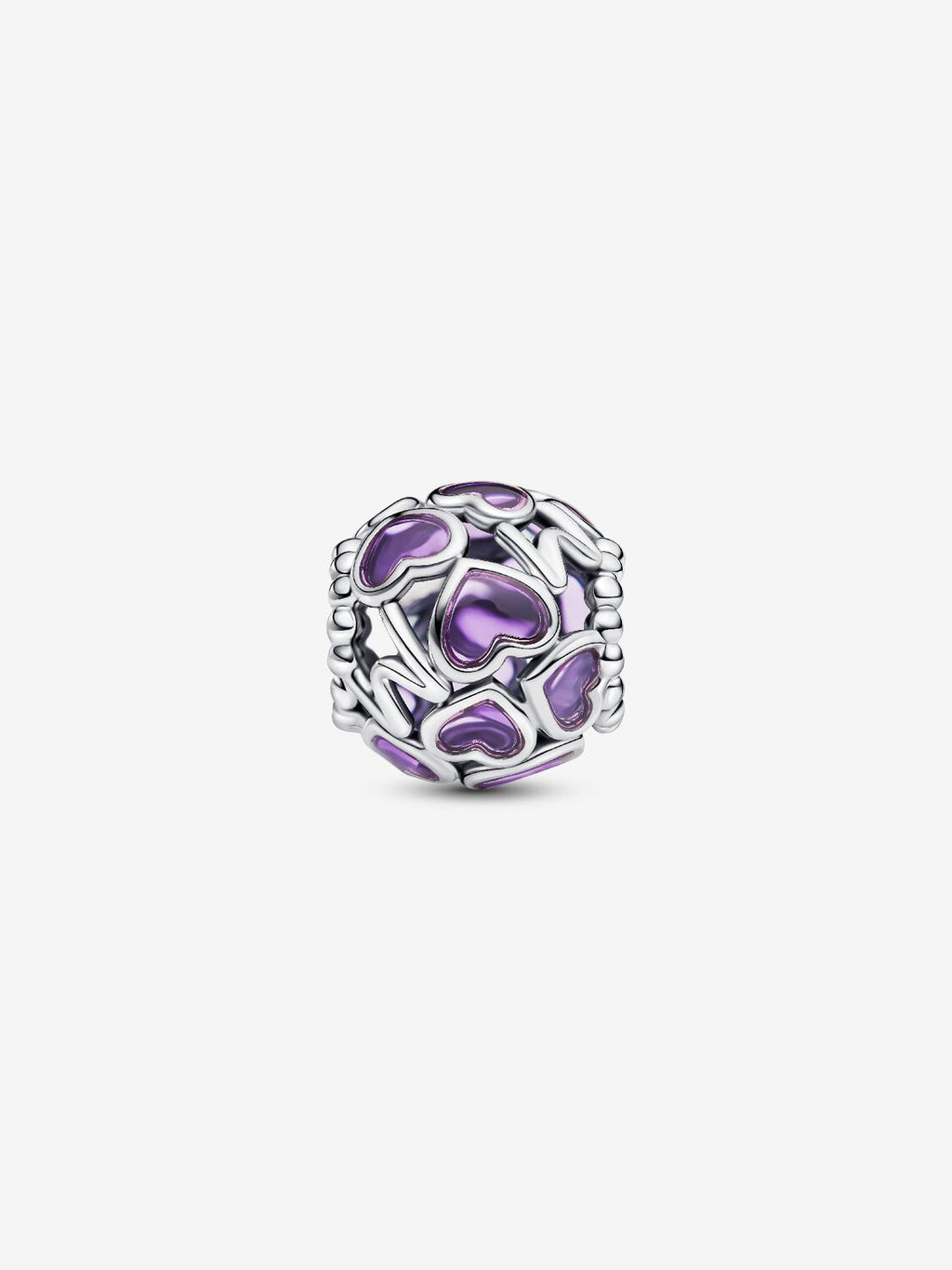 Offen gearbeitete Herzen Mum-Charm