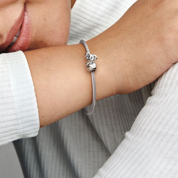 Charm Koala Zirkonia Sterling-Silber