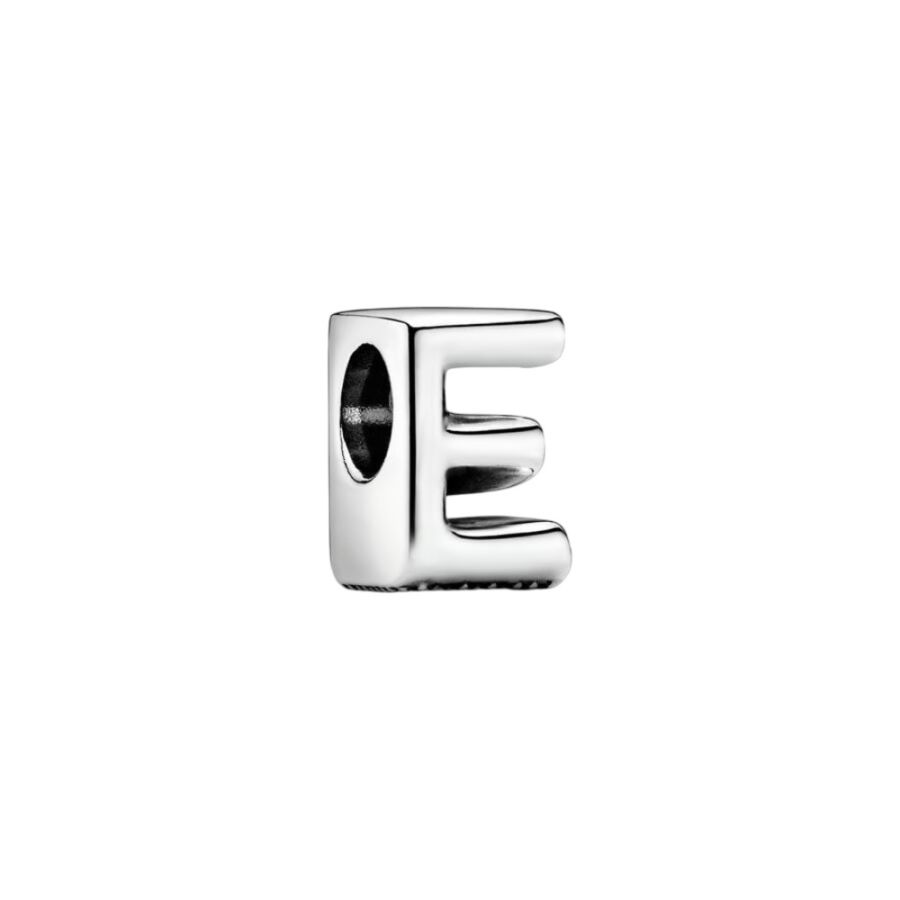 Charm Buchstabe Letter E Silber Hauptbild
