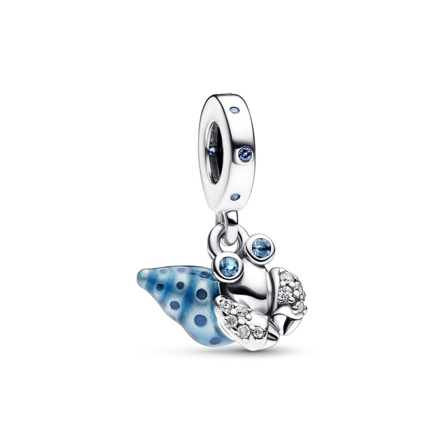 Charm-Anhänger Glow In The Dark Einsiedlerkrebs Sterlingsilber Hauptbild