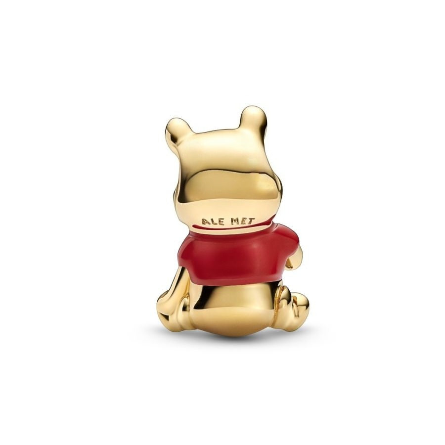 Charm Winnie Puuh Bär 14 Karat Vergoldet