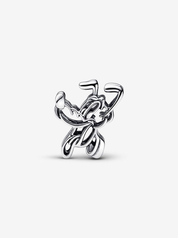Pluto Offen gearbeiteter Charm Sterling-Silber