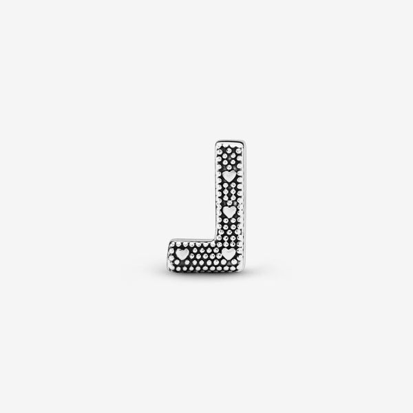 Charm Buchstabe Letter L Silber