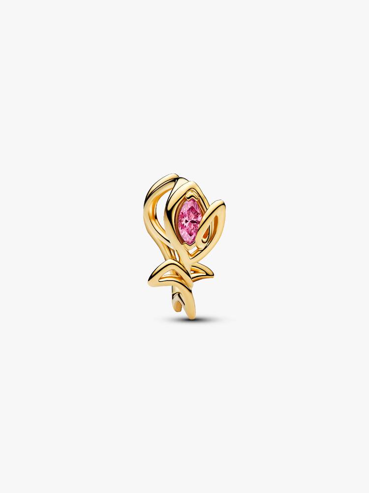 Tulpe Offen gearbeitetes Charm 14 Karat Vergoldung Hauptbild