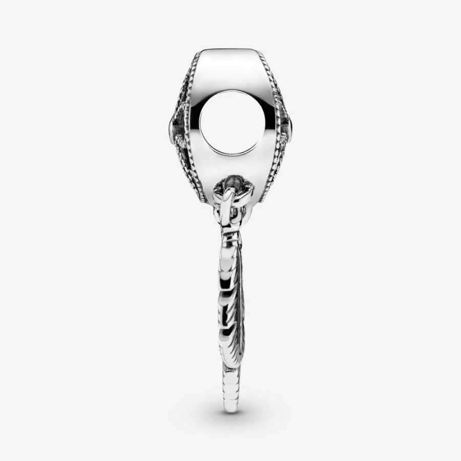 Charm-Anhänger Spiritueller Traumfänger Sterling Silver