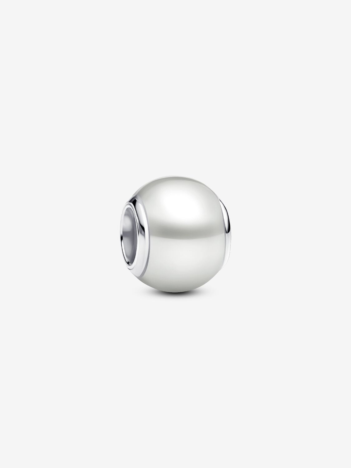 Weißes Charm Sterling-Silber Hauptbild
