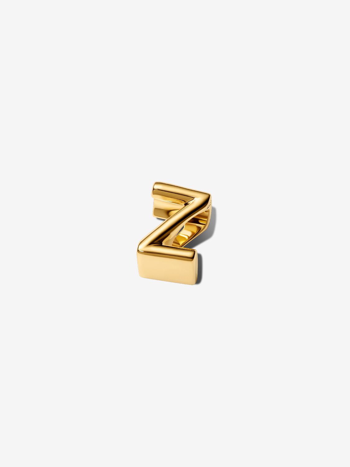 Buchstabe Z Alphabet-Mini-Charm 14 Karat Vergoldung Hauptbild