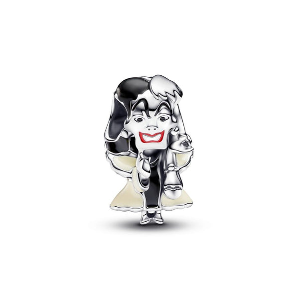 Charm Villains Cruella De Vil Sterling-Silber