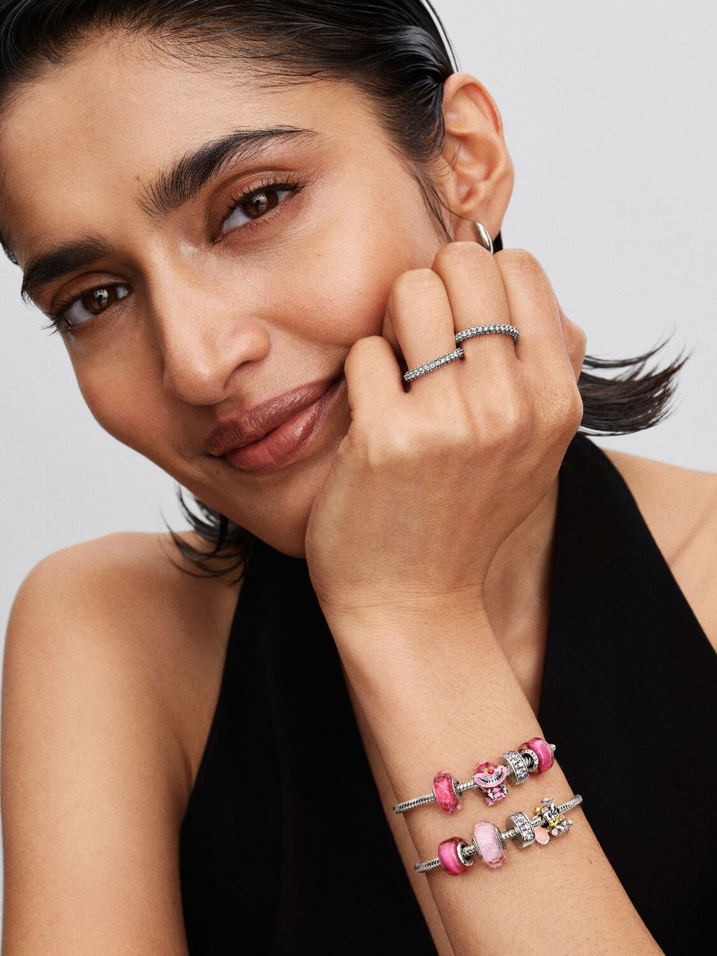 Dumbo Charm Sterling-Silber, 14 Karat Vergoldung