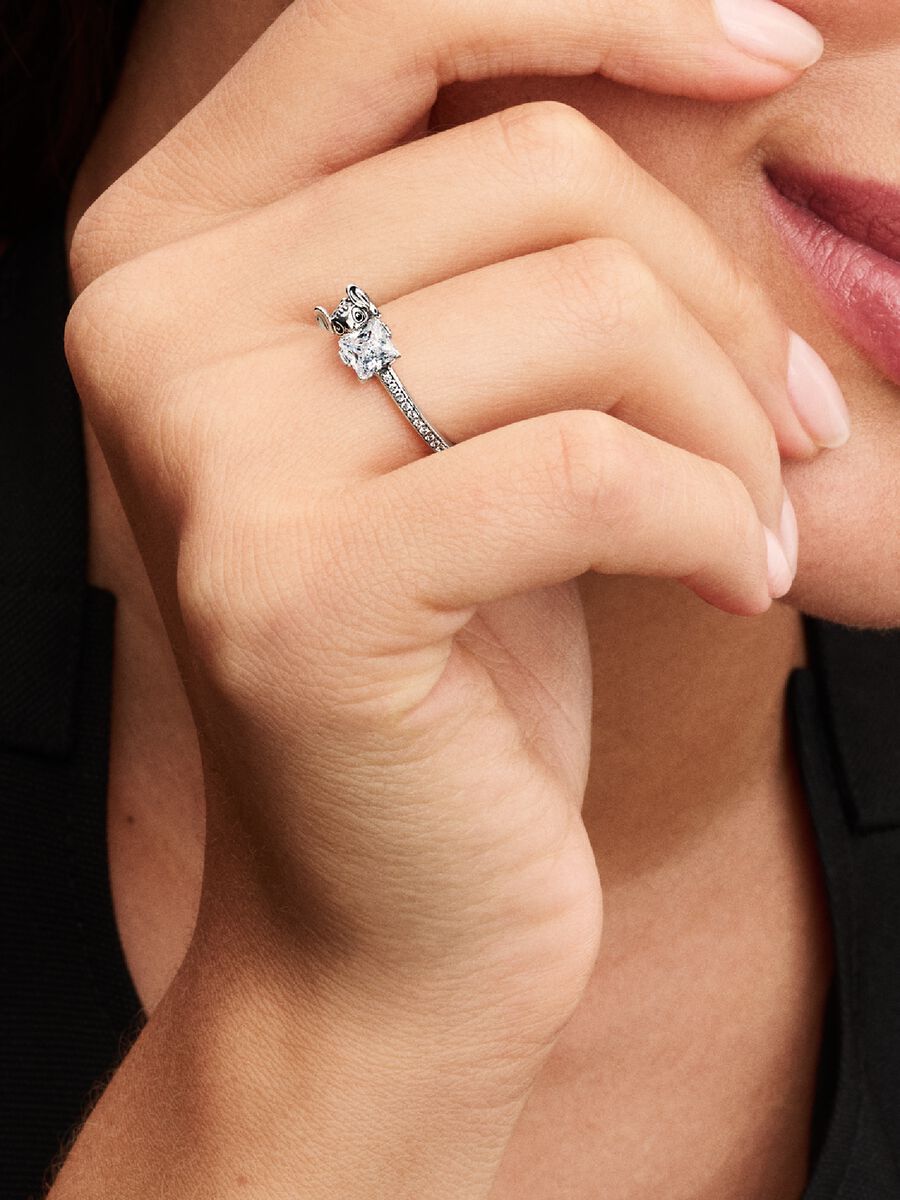 Stitch & Stein Ring Sterling-Silber
