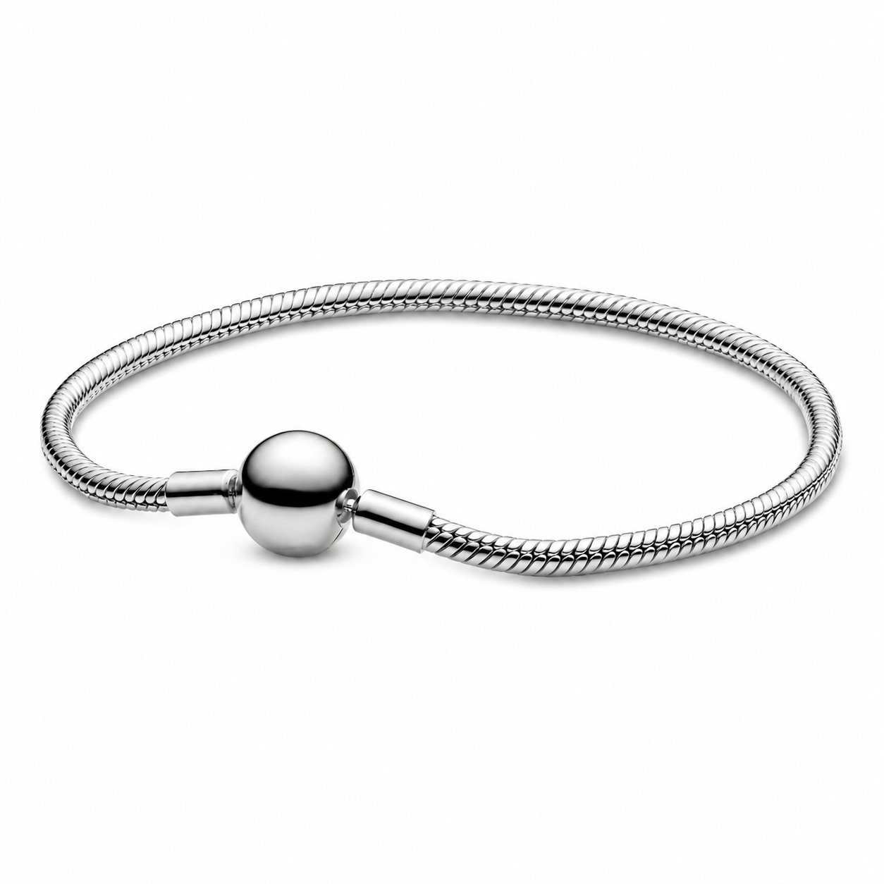 Schlangen-Gliederarmband Moments Sterling-Silber Hauptbild