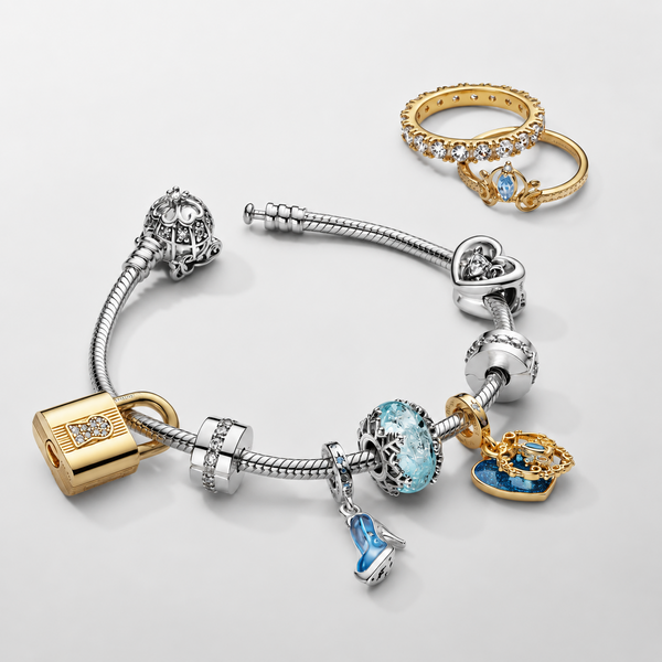 Ring Cinderellas Kutsche Zirkonia Vergoldet