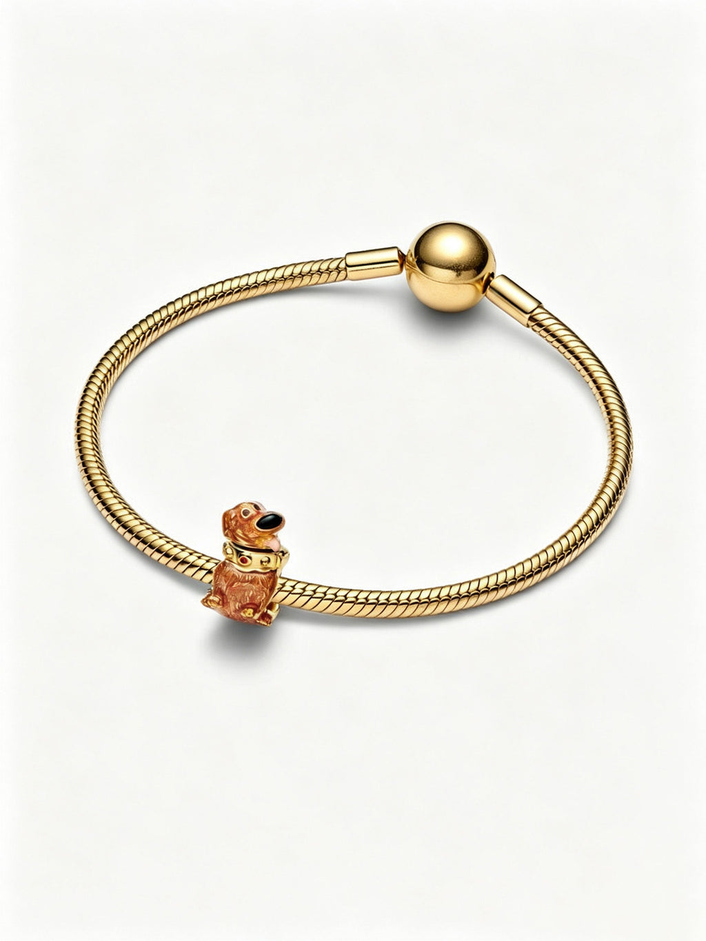Pixar Oben Dug Charm 14 Karat Vergoldung