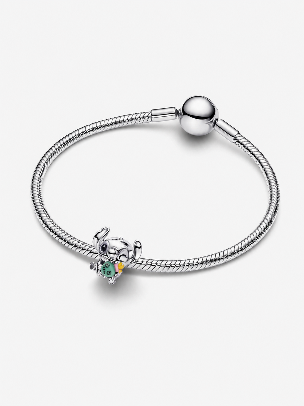 Stitch und Scrump Charm Sterling-Silber