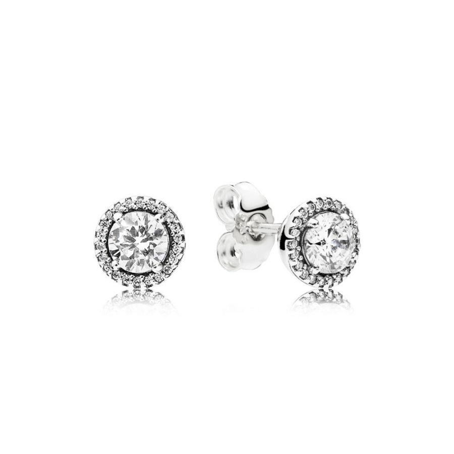 Ohrringe Ohrstecker Klassische Eleganz SIlber