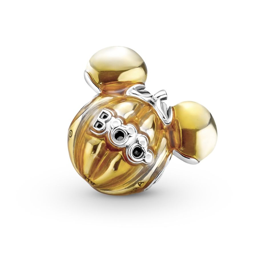 Charm Micky Maus Kürbis Sterling-Silber