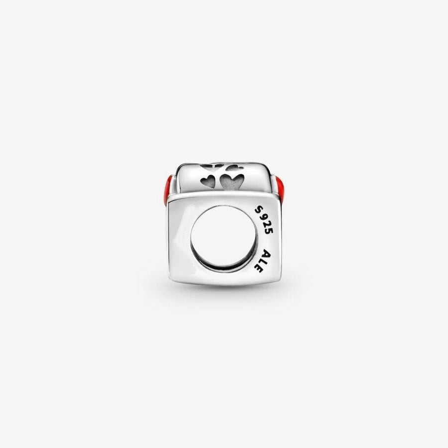 Charm Minnie Maus Schleife Mum Sterling-Silber
