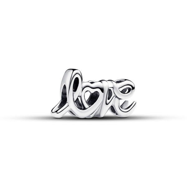 Charm Handgeschrieben Liebe Sterling-Silber