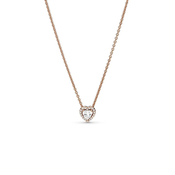 Rose 388425C01 Halskette mit Anhänger Funkelndes Herz