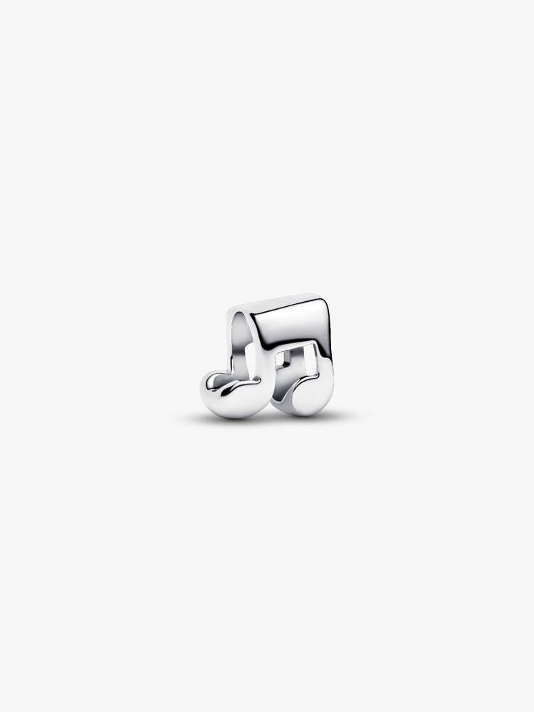 Musiknote Mini-Charm Sterling-Silber Hauptbild