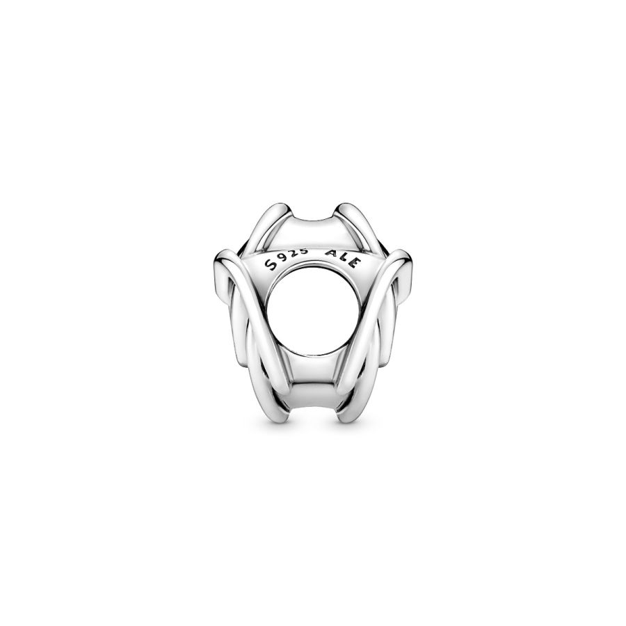 Charm Familie Für Immer Verschlungenes Herz Sterling-Silber