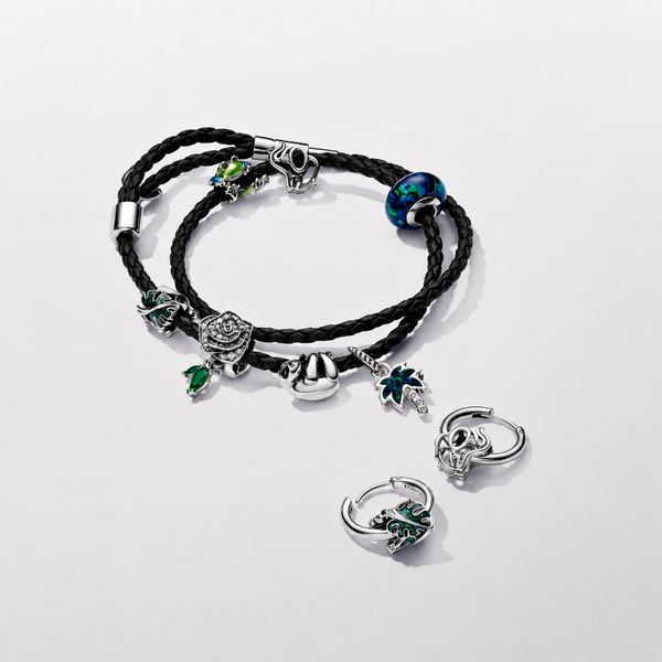 Charm Elefant Zirkonia Sterling-Silber