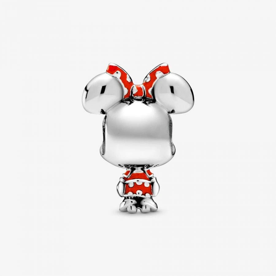 Charm Minnie Maus Gepunktetes Kleid und Schleife Zweitbild