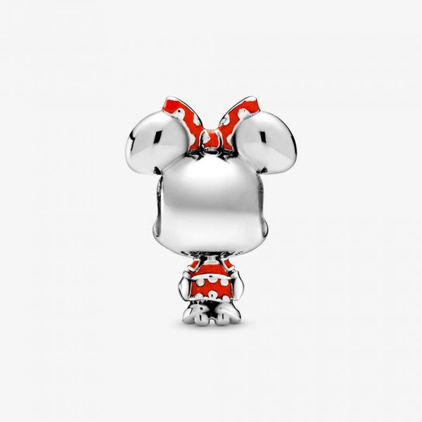 Charm Minnie Maus Gepunktetes Kleid und Schleife