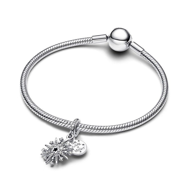 Charm-Anhänger Funkelndes Feuerwerk Sterling-Silber