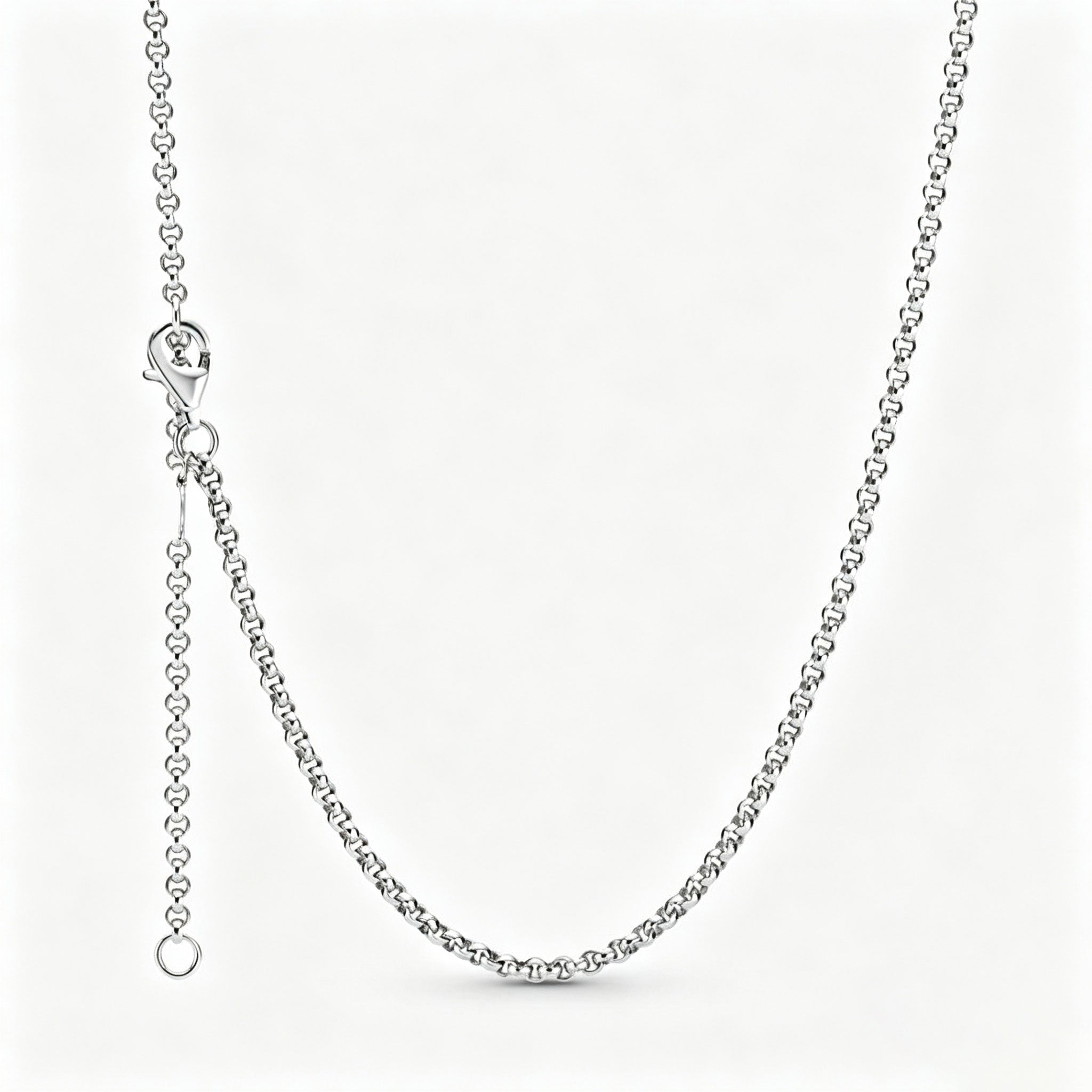 399260C00 Halskette Rolokette Sterling-Silber 60 cm