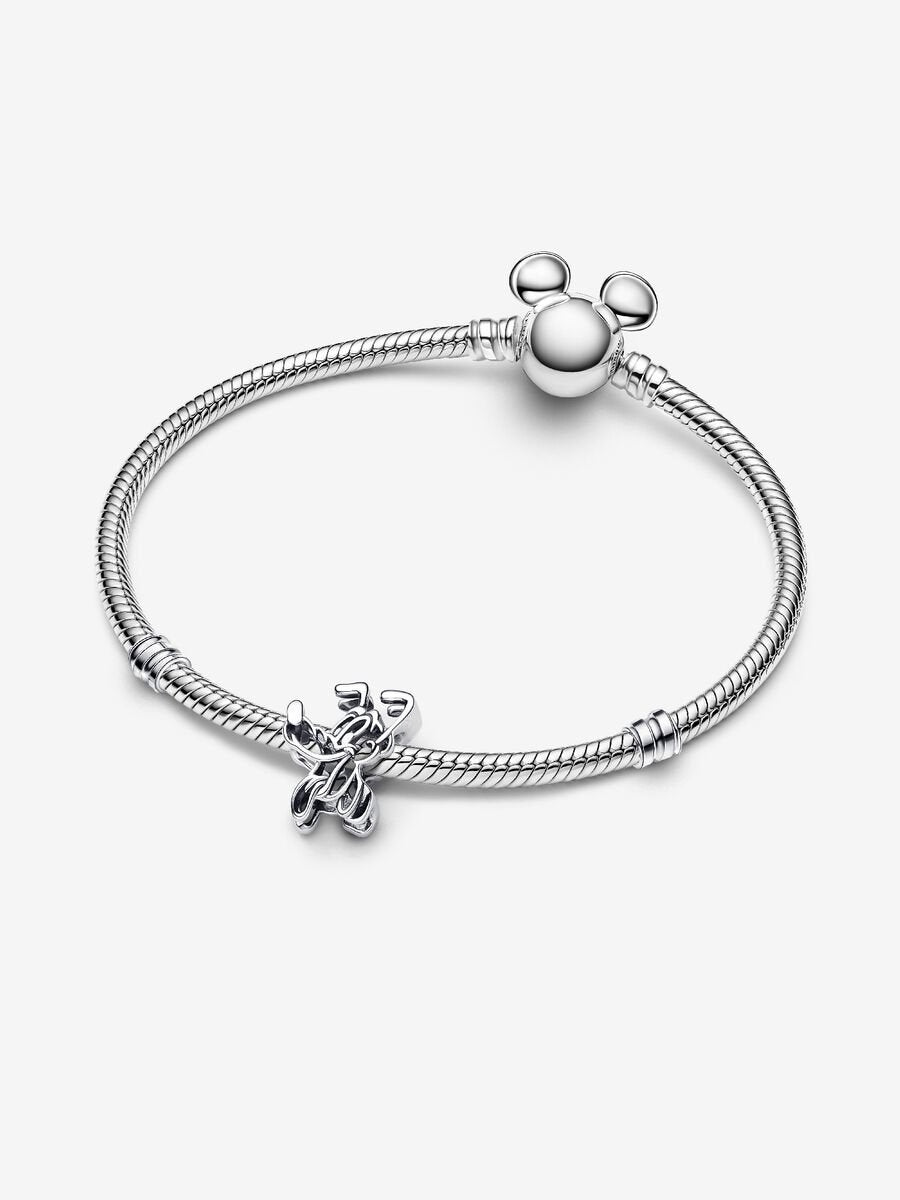 Pluto Offen gearbeiteter Charm Sterling-Silber